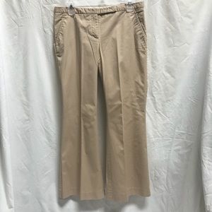 Khaki Boot/Flare Leg Pants